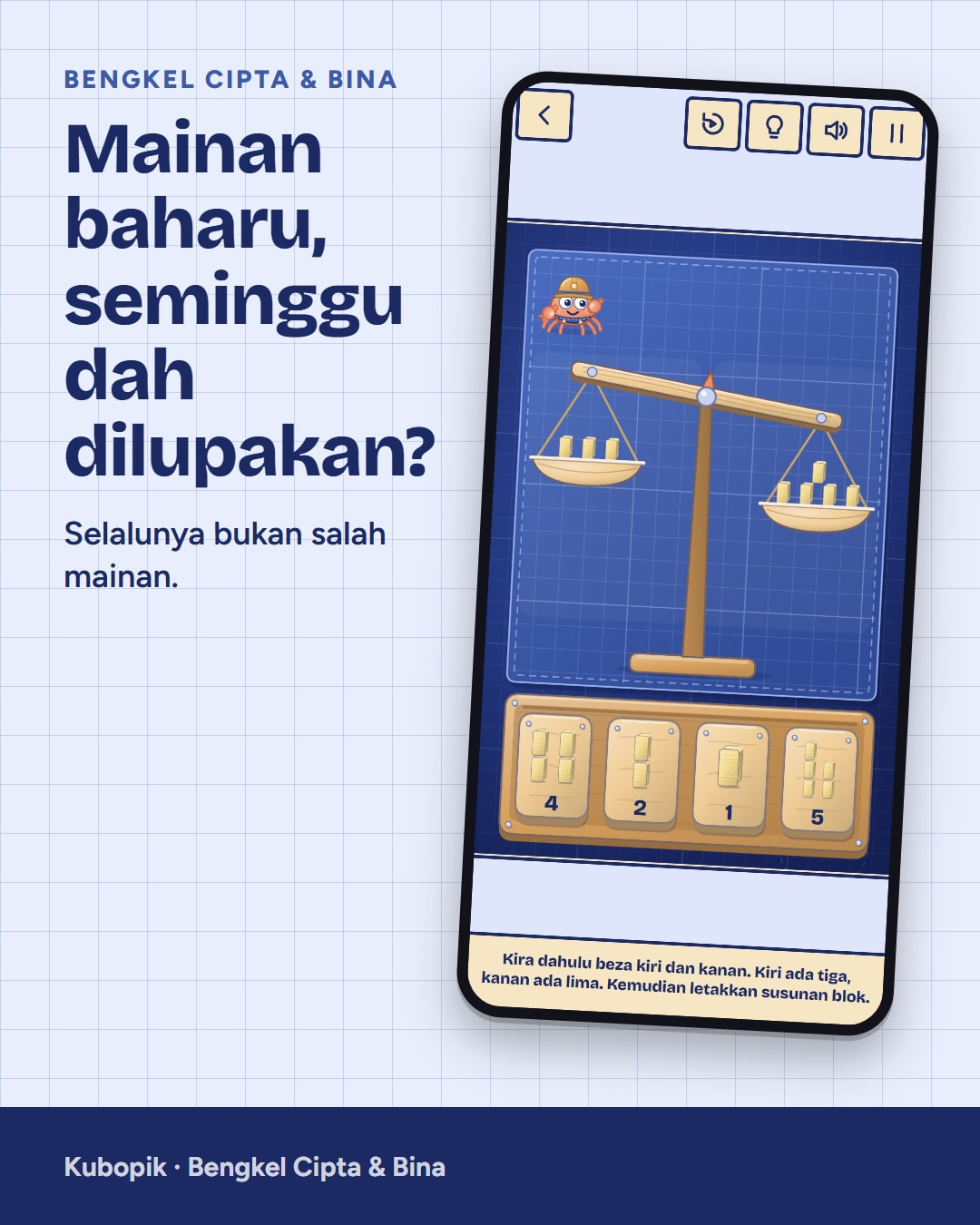 Sampel poster pemasaran sebenar Kubopik
